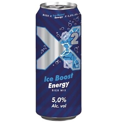 ⚡️🍺 24x 0,5L X² Ice Boost Energy   Biermix mit Energydrink für 20,99€ (statt 30€)   0,87€ pro Dose