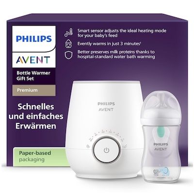 🤱🏼 Philips Avent Flaschenwärmer Geschenkset für 55,99€ (statt 66€)