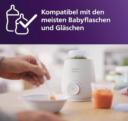 🤱🏼 Philips Avent Flaschenwärmer Geschenkset für 55,99€ (statt 66€)