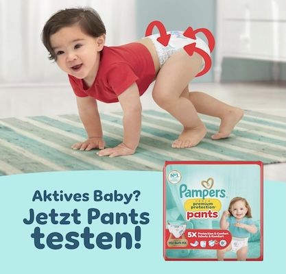👨‍🍼 168x Pampers Premium Protection Windeln in Größe 6 (13kg 18kg) für 50,53€ (statt 67€)