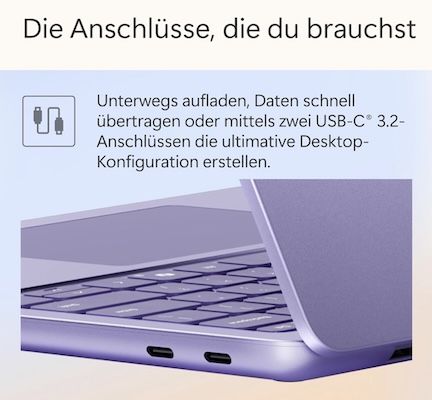 💻 Microsoft Surface Laptop mit 13” LCD & 16/512GB für 726€ (statt 889€)