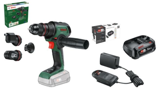 🏠 Bosch Akku Bohrschrauber AdvancedDrill 18V 80 inkl. Akku & Ladegerät für 76,80€ (statt 115€)