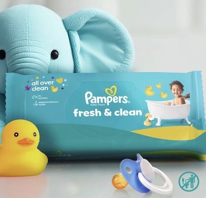 👼🏻 960x Pampers Fresh Clean Feuchttücher 16,95€ (statt 21€)   0,02€ pro Tuch