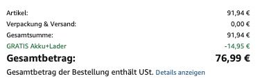 🏠 Bosch UniversalCirc 18V-53 Akku-Kreissäge inkl. Akku & Ladegerät für 76,99€ (statt 130€) 🏠 Bosch UniversalCirc 18V 53 Akku Kreissäge inkl. Akku & Ladegerät für 76,99€ (statt 130€)