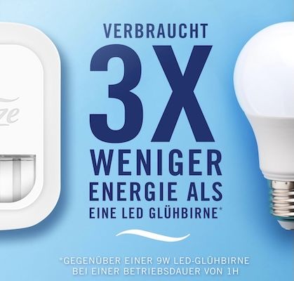 💨 Febreze 3Volution Duftstecker Starter Kit für 15,99€ (statt 20€) + 4x Nachfüllflakons