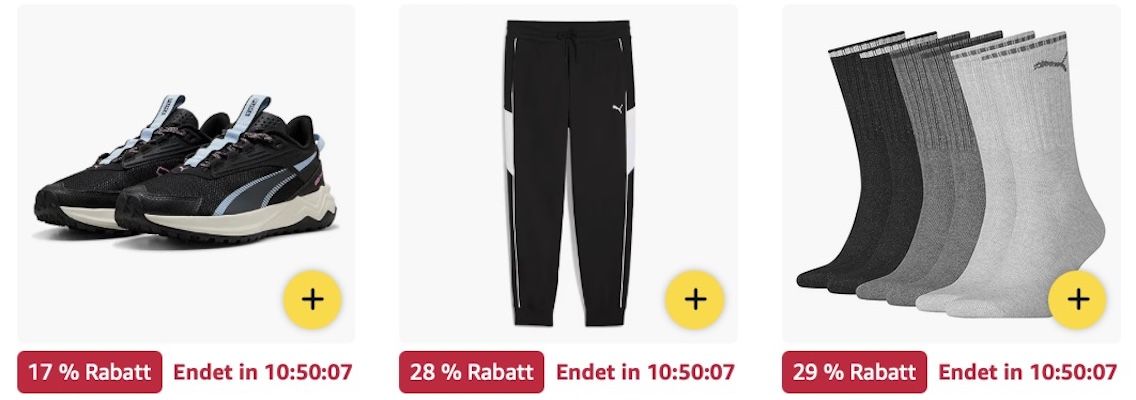 👟⚽️ Amazon: Big Sale auf PUMA Sneaker, Socken, Pullis etc. z.B. Buzz Portable Umhängertasche für 15,82€ (statt 20€) 👟⚽️ Amazon: Big Sale auf PUMA Sneaker, Socken, Pullis etc. z.B. Buzz Portable Umhängertasche für 15,82€ (statt 20€)
