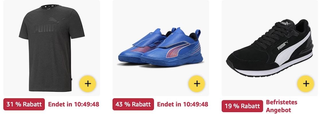 👟⚽️ Amazon: Big Sale auf PUMA Sneaker, Socken, Pullis etc. z.B. Buzz Portable Umhängertasche für 15,82€ (statt 20€) 👟⚽️ Amazon: Big Sale auf PUMA Sneaker, Socken, Pullis etc. z.B. Buzz Portable Umhängertasche für 15,82€ (statt 20€)