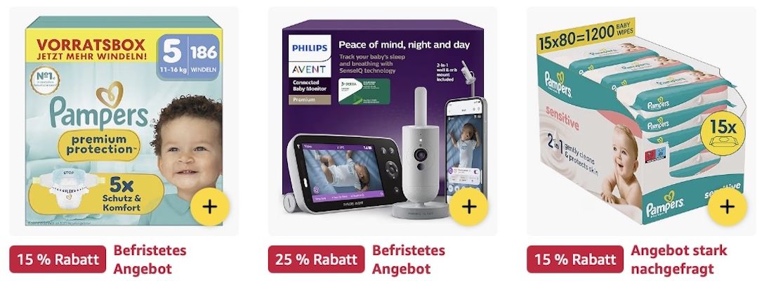 🍼👼🏻🤱🏼 Amazon: Babyausstattung Sale 👉🏻 Handmilchpumpe mit 2 Babyflaschen für 30€ (statt 50€)