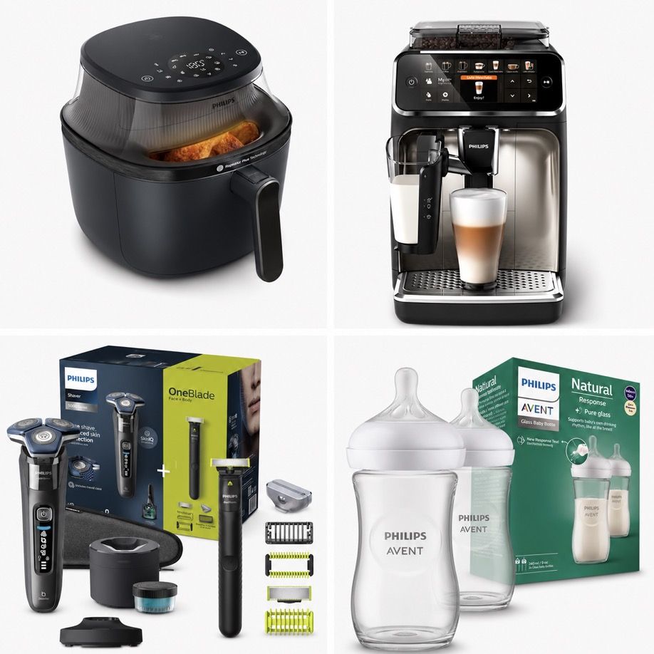 🥪🍗🍻 Amazon: Philips Megasale z.B. 6,2L Airfryer mit Kochfenster für 89€ (statt 100€)