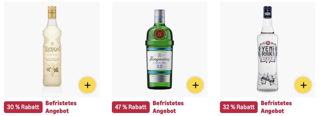 🍹 Amazon: Bier, Wein und Spirituosen im Summer Sale z.B. 1L Tanqueray London Dry Gin für 18€ (statt 25€) 🍹 Amazon: Bier, Wein und Spirituosen im Summer Sale z.B. 1L Tanqueray London Dry Gin für 18€ (statt 25€)