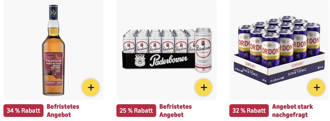 🍹 Amazon: Bier, Wein und Spirituosen im Summer Sale z.B. 1L Tanqueray London Dry Gin für 18€ (statt 25€) 🍹 Amazon: Bier, Wein und Spirituosen im Summer Sale z.B. 1L Tanqueray London Dry Gin für 18€ (statt 25€)