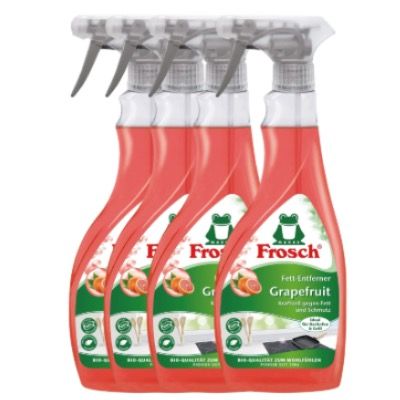 🐸 4x Frosch Fett-Entferner Grapefruit 🧽 mit je 0,5L ab 8,10€ (statt 10€)