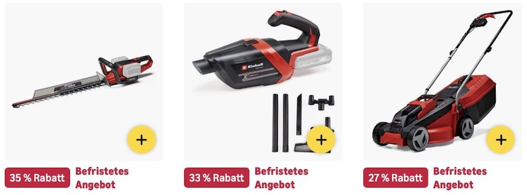 TOP! 🪏🏡 Amazon: Einhell Geräte Sale z.B. Akku-Bohrschrauber für 29€ (statt 34€) TOP! 🪏🏡 Amazon: Einhell Geräte Sale z.B. Akku Bohrschrauber für 29€ (statt 34€)