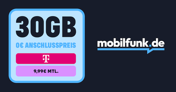 📱 Telekom Allnet-Flat mit 30GB für 9,99€ mtl. + Daten-Depot mit 50GB 📱 Telekom Allnet Flat mit 30GB für 9,99€ mtl. + Daten Depot mit 50GB