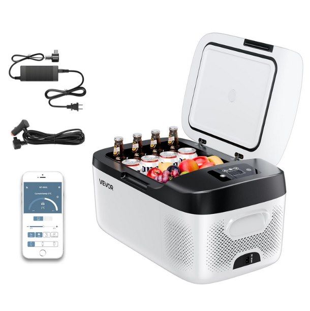 ❄️ VEVOR 12/24V DC Kompressor Kühlbox (15L) mit App-Steuerung für 91,50€ (statt 121€)