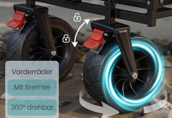 🍻 SONGMICS faltbarer Bollerwagen (200L) bis 180 kg für 58,99€ (statt 70€)