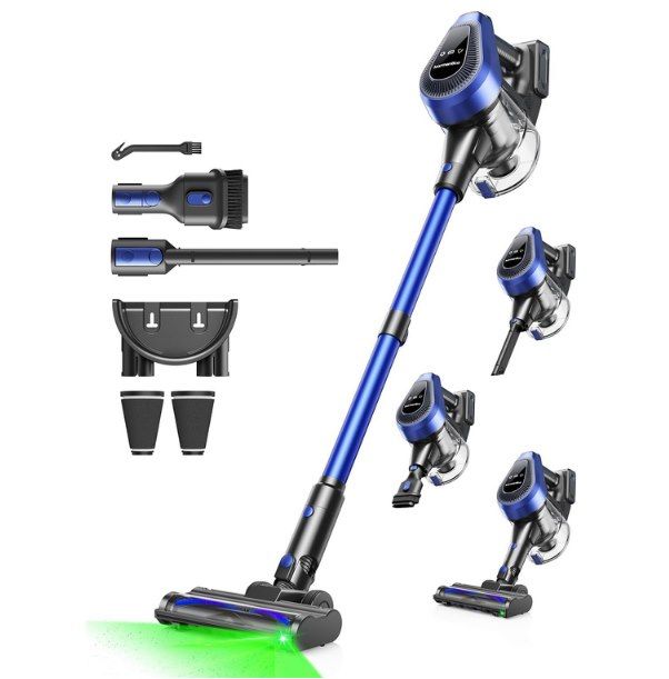 🧹 Ivormentico Pro Akku Staubsauger mit Green LED & 50 Min für 69,99€ (statt 120€)