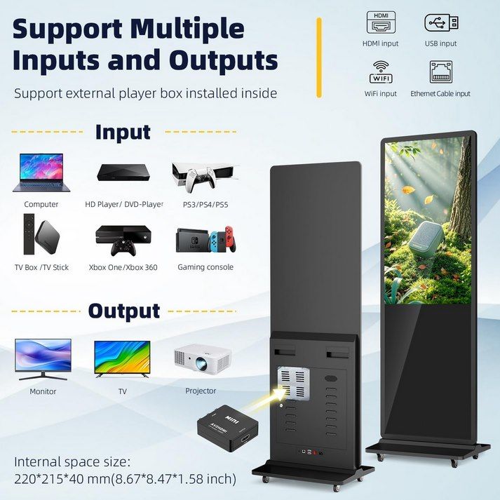 🖐️ 50% Rabatt auf MWE digitale Kundenstopper z.B. 43 Zoll für 649,50€ (statt 1.299€)