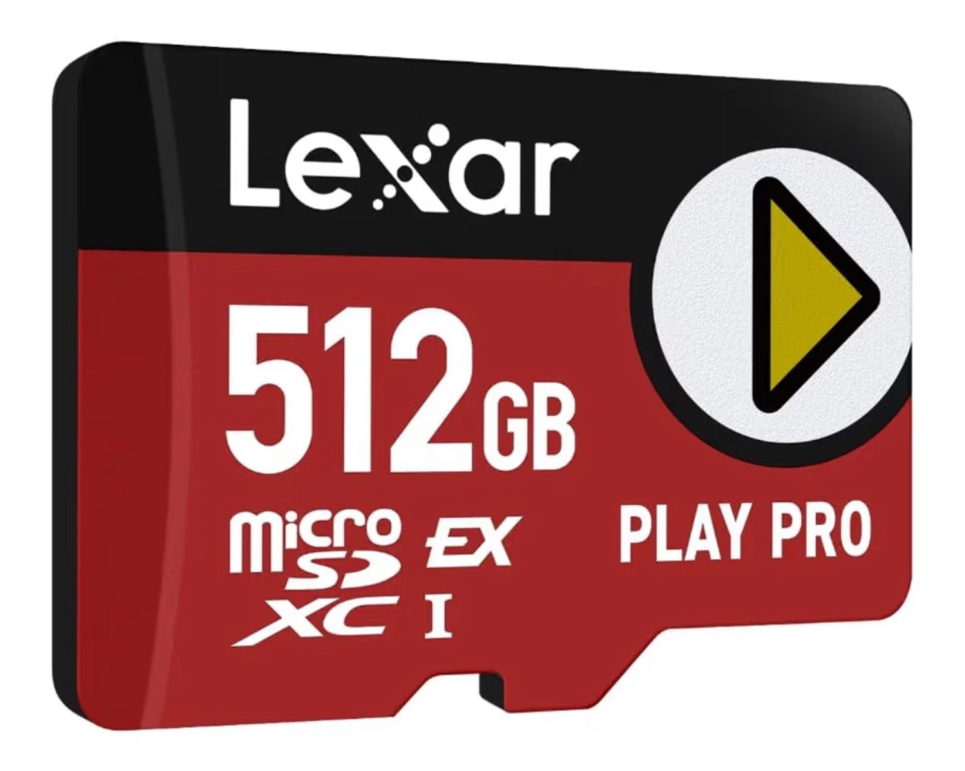 Lexar Play PRO MicroSDXC Express Karte 512GB