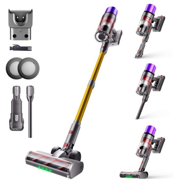 🧹 ISWEEPR X7 – 600W Akku Staubsauger mit LED Display für 93,60€ (statt 136€)