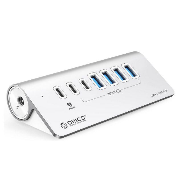🖥️ ORICO 7 Port USB C 3.2 Gen 2 Hub für 51,99€ (statt 80€)