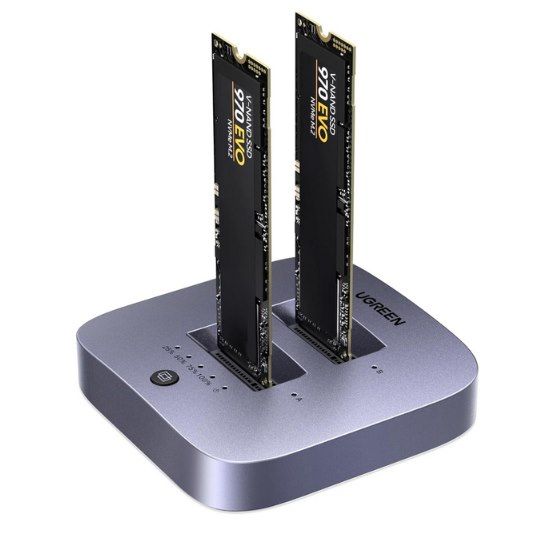 💾 UGREEN USB 3.2 Gen 2X2 Festplatten Dockingstation für NVMe für 67,99€ (statt 80€)