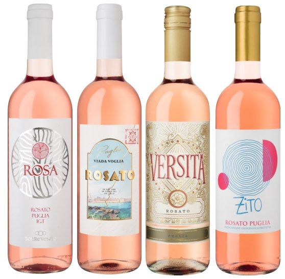 🍷 Weinpaket Italienische Rosatos aus 8 Flaschen & Zwiesel-Weißweingläser für 39,90€ (statt 93€)