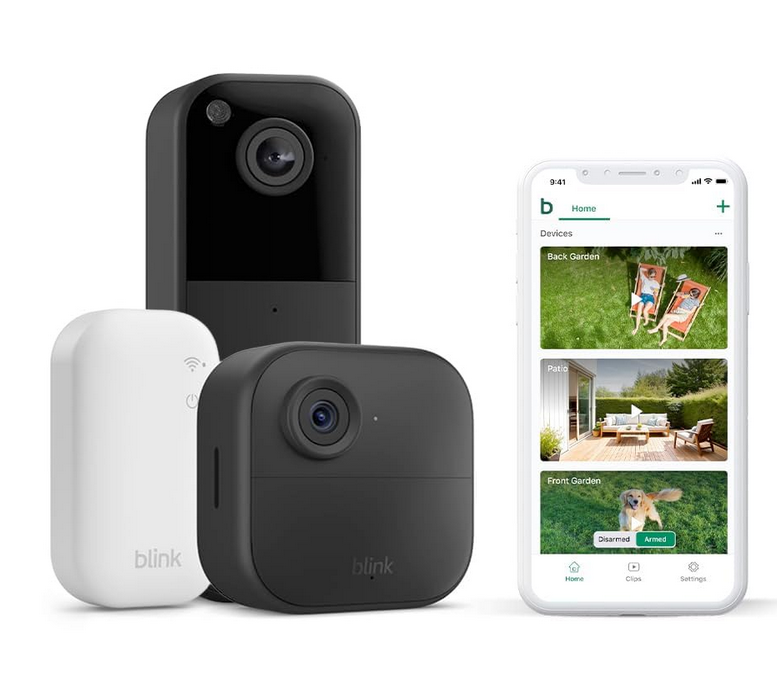 📷 Blink Kamera Outdoor 4 + Videotürklingel + Sync-Modul für 39,99€ 💥 (statt 102€)