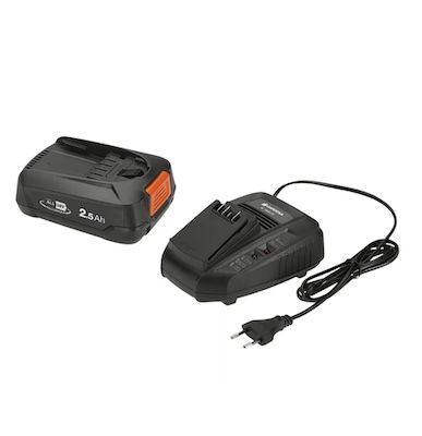 🔋 Gardena Starter-Kit mit 2,5 Ah Akkus + Ladegerät (14906-20) für 56,94€ (statt 66€)