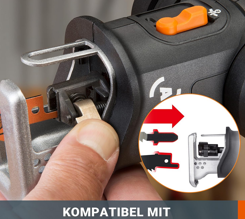 WORX WX550.9 Akku Stichsäge (SOLO) für 67,89 (statt 77€) WORX WX550.9 Akku Stichsäge (SOLO) für 67,89 (statt 77€)