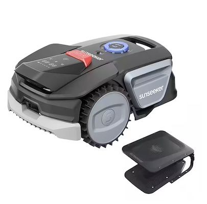 🌱 Sunseeker V1 Mähroboter (ohne Kabel, bis 300 m²) inkl. Garage für 389€ (statt 539€)