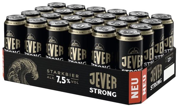 đ„ Dank Pfandfehler đș 24x Jever Strong Dosen, 7,5% Vol. ab 9,99⏠(statt 31âŹ) đ„ Dank Pfandfehler đș 24x Jever Strong Dosen, 7,5% Vol. ab 9,99⏠(statt 31âŹ)