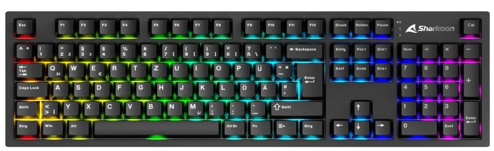 ⌨️ Sharkoon OfficePal KB70W Linear Tastatur für 59,90€ (statt 79€)