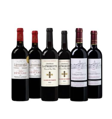🍷 Bordeaux Weinpaket mit 6 Flaschen für 39,94€ (statt 70€)