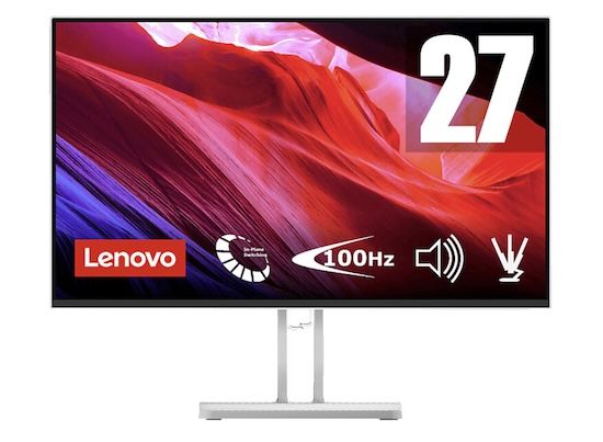 🖥️ Lenovo L27i 4B   27 FHD IPS Monitor mit 100 Hz für 99€ (statt 150€)