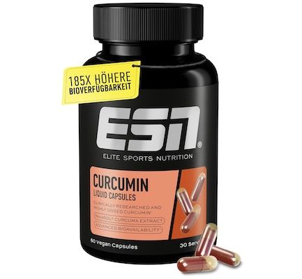 💊 60er Pack ESN Kurkuma Kapseln aus patentiertem NovaSOL ab 17,66€ (statt 25€)