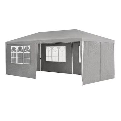 🎉 Juskys Partyzelt mit Stahlgerüst, 300 x 600 cm für 59,99€ (statt 80€)