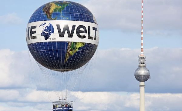 🚀 2 Tickets für den WELTBALLON mit Panorama Blick auf Berlin für 29€ (statt 64€)