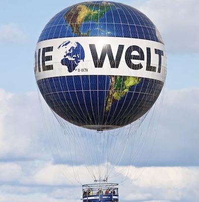 🚀 2 Tickets für den WELTBALLON mit Panorama-Blick auf Berlin für 29€ (statt 64€)