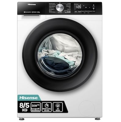 🧺 Hisense WD3S8043BW3 Waschtrockner, 8kg für 399€ (statt 449€)
