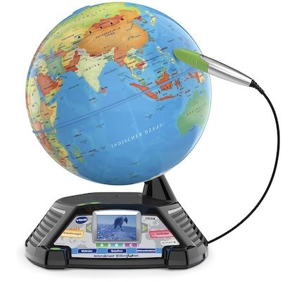 🌎 VTech Interaktiver Videoglobus mit akustischen und visuellen Lerninhalten für 72,23€ (statt 88€)