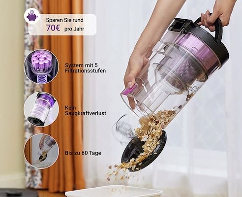 🧹 Eureka E20 Plus Saugroboter mit beutelloser Absaugstation für 146,99€ (statt 195€) 🧹 Eureka E20 Plus Saugroboter mit beutelloser Absaugstation für 146,99€ (statt 195€)