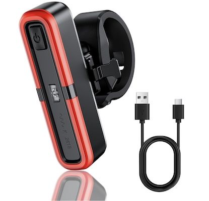 🔴 OnMeto LED Fahrrad Rücklicht mit Bremsanzeige für 9,99€ (statt 25€)