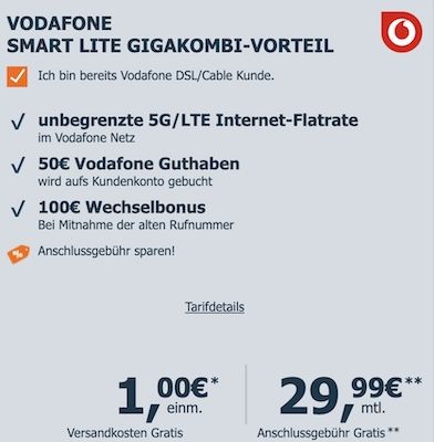 🔥 GigaKombi Knaller 🌱 Ecovacs RTK Mähroboter inkl. 🍏 Apple AirPods 4 für 1€ + Vodafone Allnet Unlimited 5G für 29,99€ mtl.