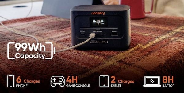 ⚡️ Jackery Explorer 100 Plus LiFePO4 Powerstation, 99Wh für 74€ (statt 87€) ⚡️ Jackery Explorer 100 Plus LiFePO4 Powerstation, 99Wh für 74€ (statt 87€)