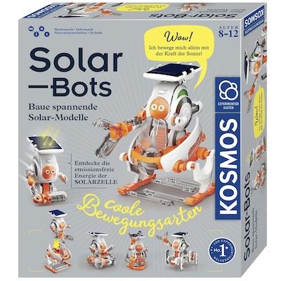 🤖 KOSMOS 621247 Solar Bots inkl. Solarpanel + Motor für 13,99€ (statt 20€)