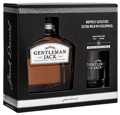 🥃 Jack Daniels Gentleman Jack Geschenkset mit Tumbler für 22,99€ (statt 28€)