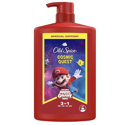 🧴 1 L Old Spice Wolfthorn Super Mario Special Edition 3 in 1 Duschgel für 7,64€ (statt 9€)   Prime