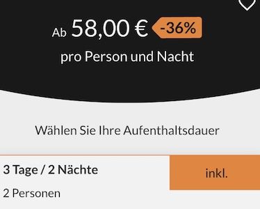 😍 Fehmarn 🏖️ 2 ÜN im Strandhotel Bene mit Meerblick inkl. Frühstück ab 130€ p.P.