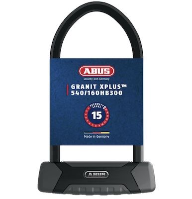 🔐 ABUS Bügelschloss Granit XPlus 540 + USH-Halterung für 65,40€ (statt 85€)